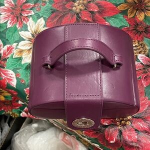 Chic Purple Cosmetic Case